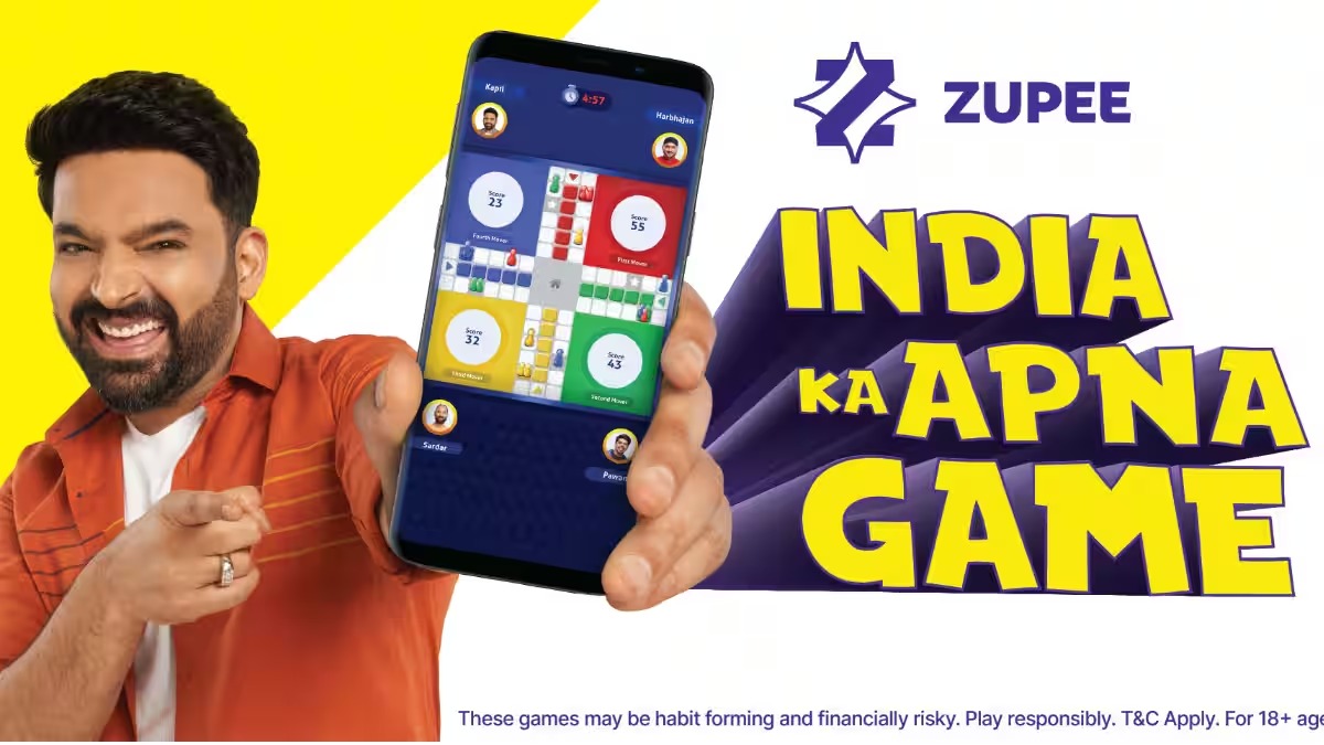 Zupee App appoints renowned entertainer Kapil Sharma as Brand Ambassador, adding star power to their innovative gaming platform
