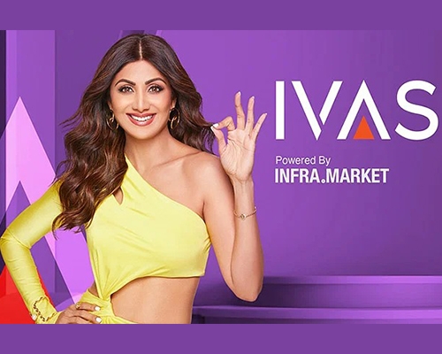 Infra.Market announces Shilpa Shetty as brand ambassador for IVAS