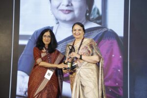 Smt. Parminder Chopra, Director (Finance) and CMD (Addl. Charge), PFC Honored with "Finance Leader of the Year" Award
