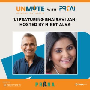 India’s Culture and Technology are It’s Hallmark: Bhairavi Jani on ‘UMUTE with PRCAI’