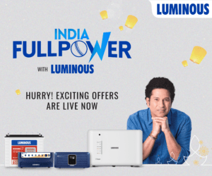Luminous Power Technologies launches “India Full Power” festive campaign