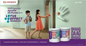 Asian Paints Unveils TV Commercial Highlighting the Magic of Apcolite All Protek in New Campaign 'Bhaag Daag Bhaag