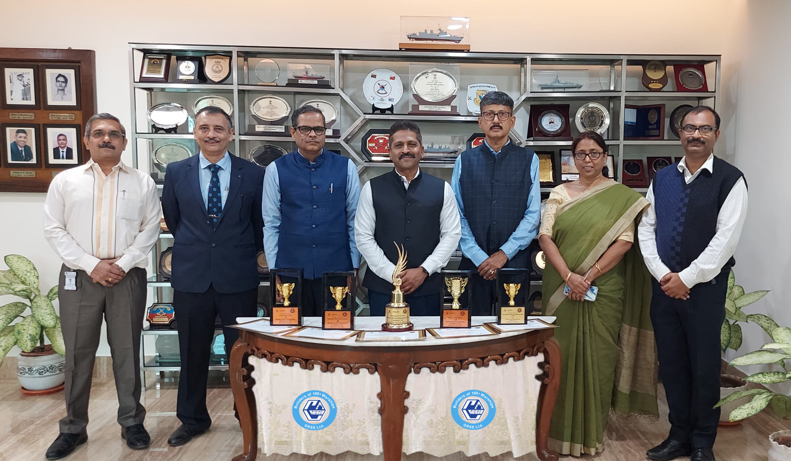 GRSE Bags 5 Awards including “Company of the Year”: 13th ICC PSE Excellence Awards 2023