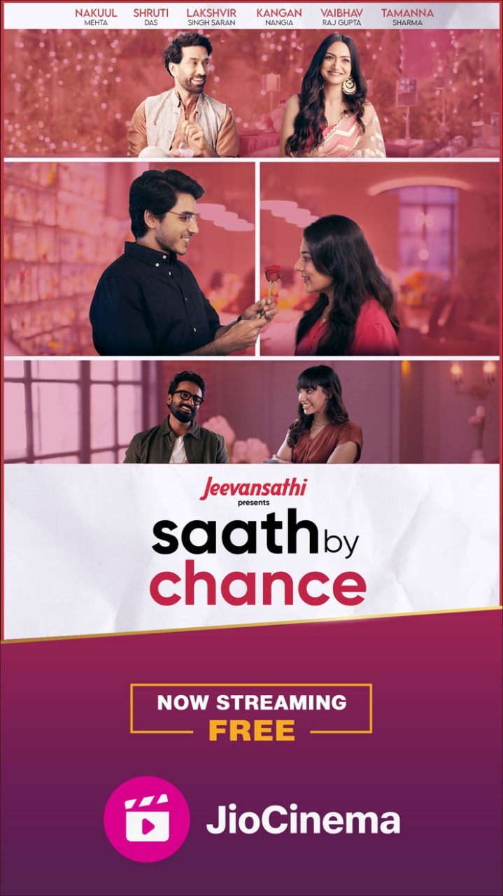 JioCinema and Jeevansathi join hands to unleash the power of love with ‘Saath By Chance’