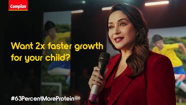 Madhuri Dixit emphasize on criticality of Protein for growing kids in Complan’s new “I’m Complan Boy-Girl” Campaign