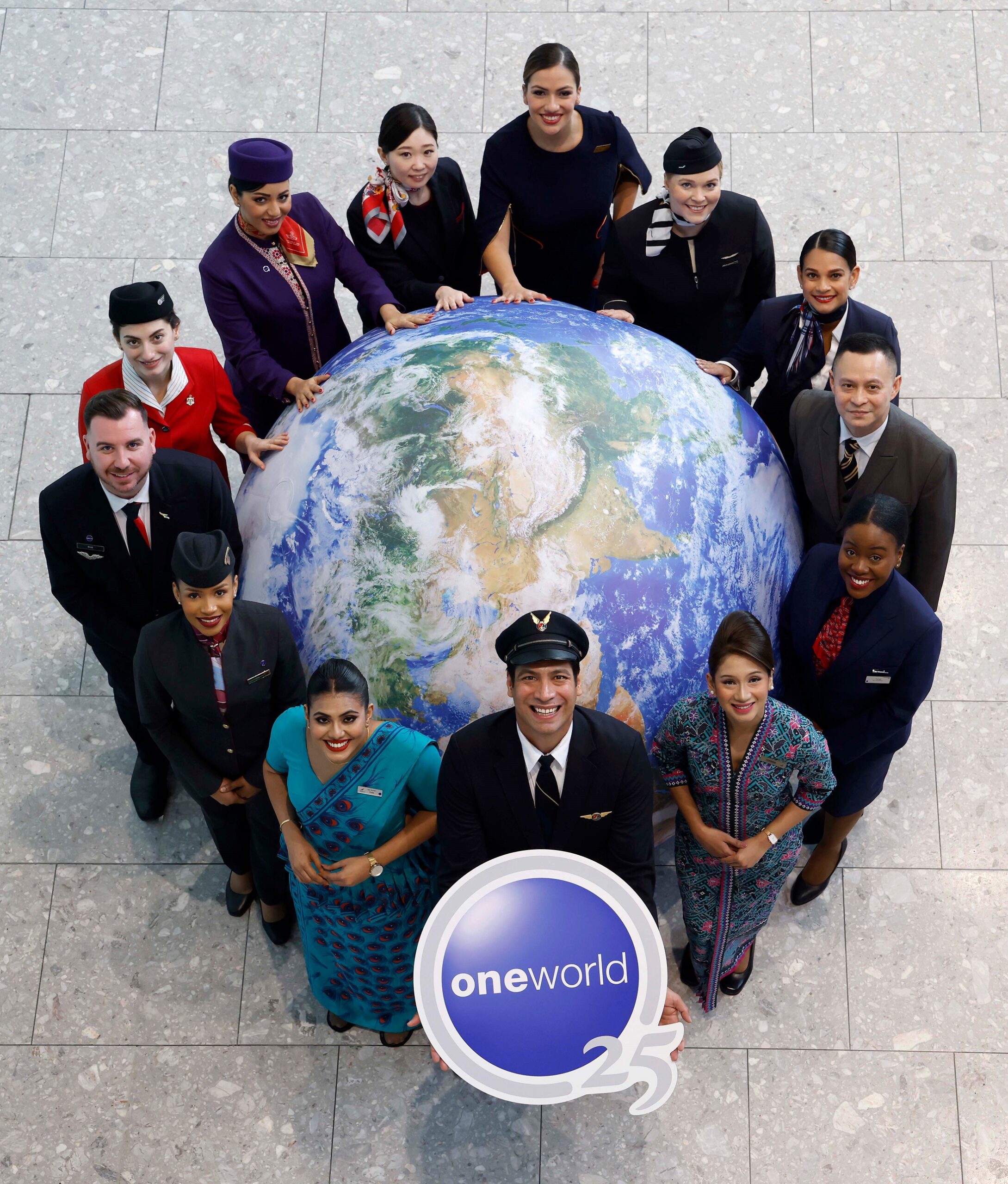 oneworld reaches a 25-year milestone