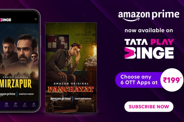 Tata Play and Amazon Prime Collaborate to Offer Prime Benefits to Viewers Across TV and OTT