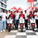 Mohsin Paramban Takes Lead in Race 1 of Round 4 of 2024 IDEMITSU Honda India Talent Cup NSF250R 