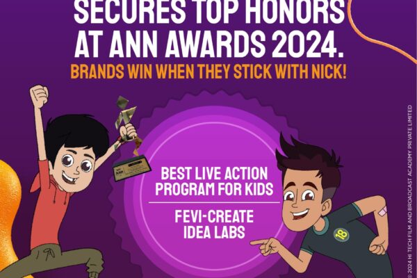 Nick x Fevicreate Idea Labs Secures Top Honors at ANN Awards 2024 