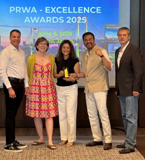Studio Talk wins Gold at the PRWA Excellence Awards 2025 in Tokyo