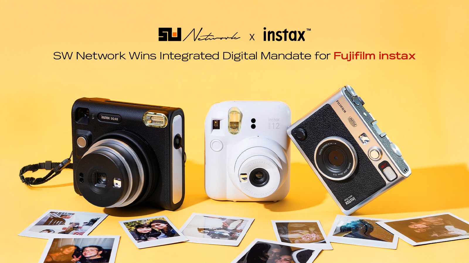 SW Network Wins Integrated Digital Mandate for – FUJIFILM India instant camera brand instax™