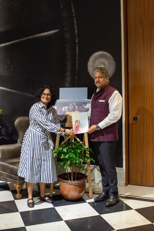 Mr Anand Mahindra launches coffee table book - ‘May a Million Buds Bloom’