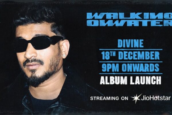 DIVINE Walking On Water JioHotstar Premiere